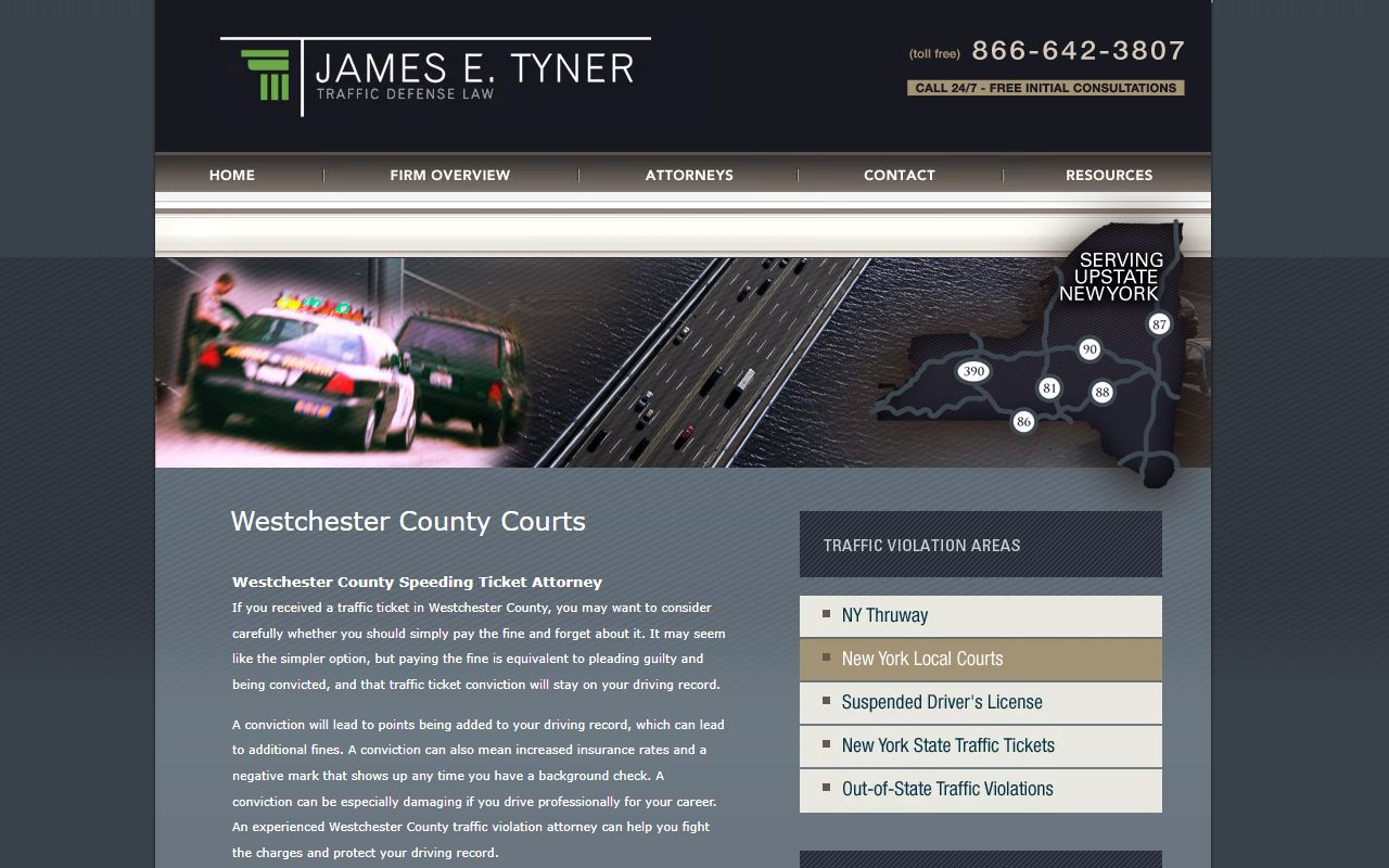 Westchester County courts handling Greenburgh traffic ticket records